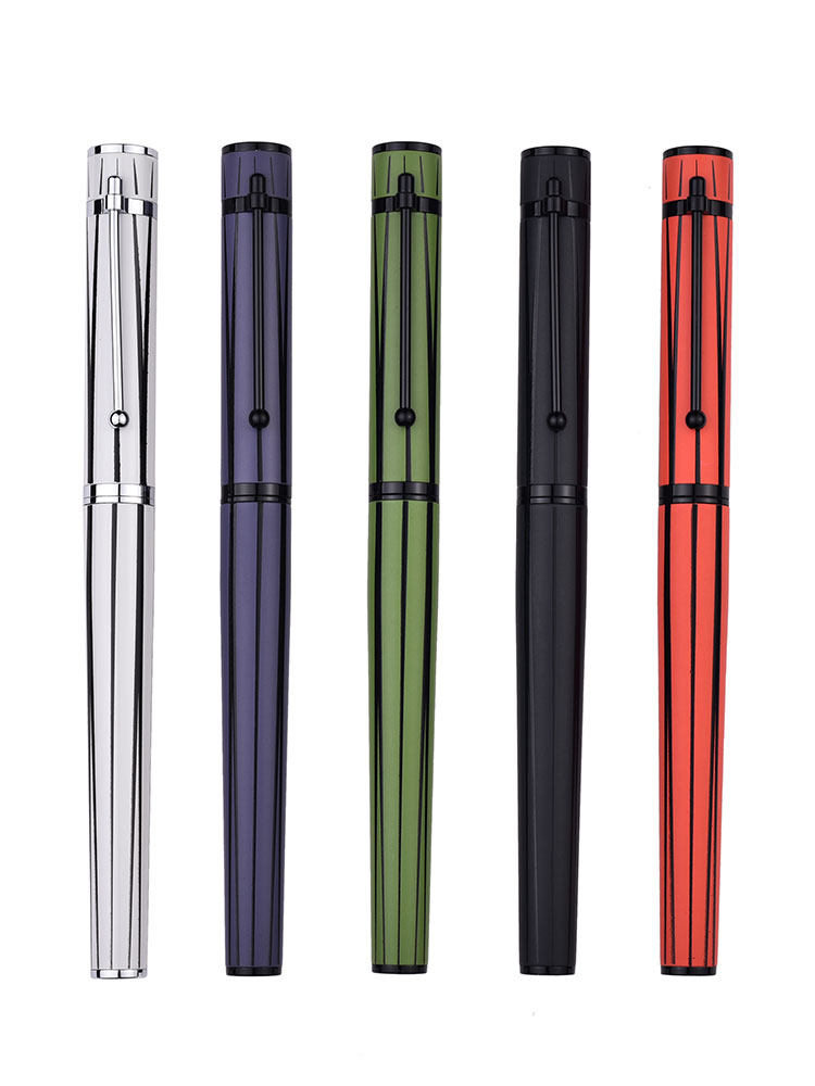 英雄钢笔h605无尽探升旋转式笔帽男女学生高颜值高档钢笔