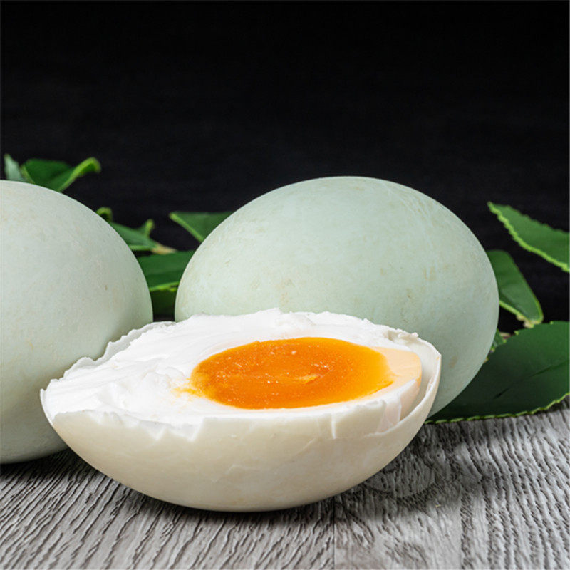 东北新鲜鸭蛋农家散养五谷山泉游水绿皮笨跑鸭蛋