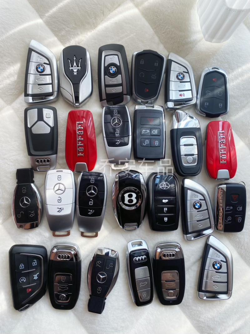 钥匙适用于豪车奔驰宝马路虎法拉利玛莎拉蒂劳斯莱斯模型汽车钥匙