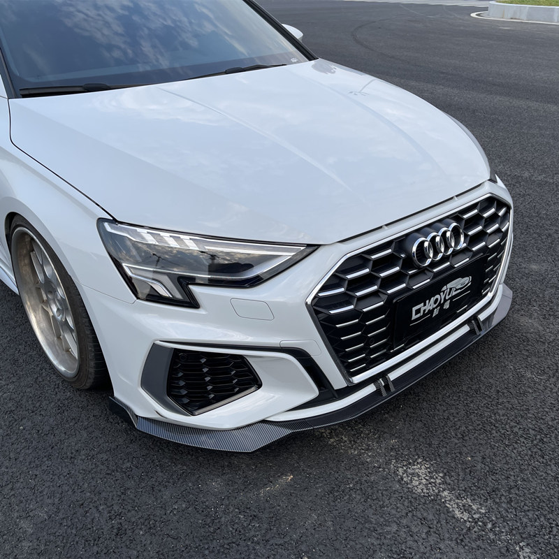 适用于21款奥迪a3l前铲外饰改装运动套件a3汽车包围