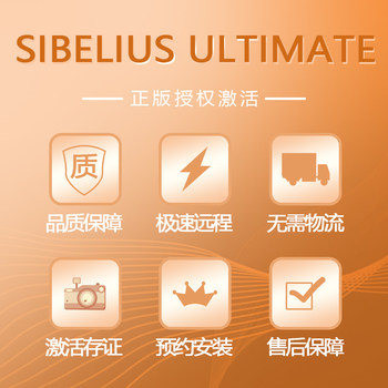 ເຮັດສຳເລັດປີ 2024 Sibelius Ultimate ຄະແນນ guitar piano ຂອງຊອບແວ piano notation ຫ້າແຖວ