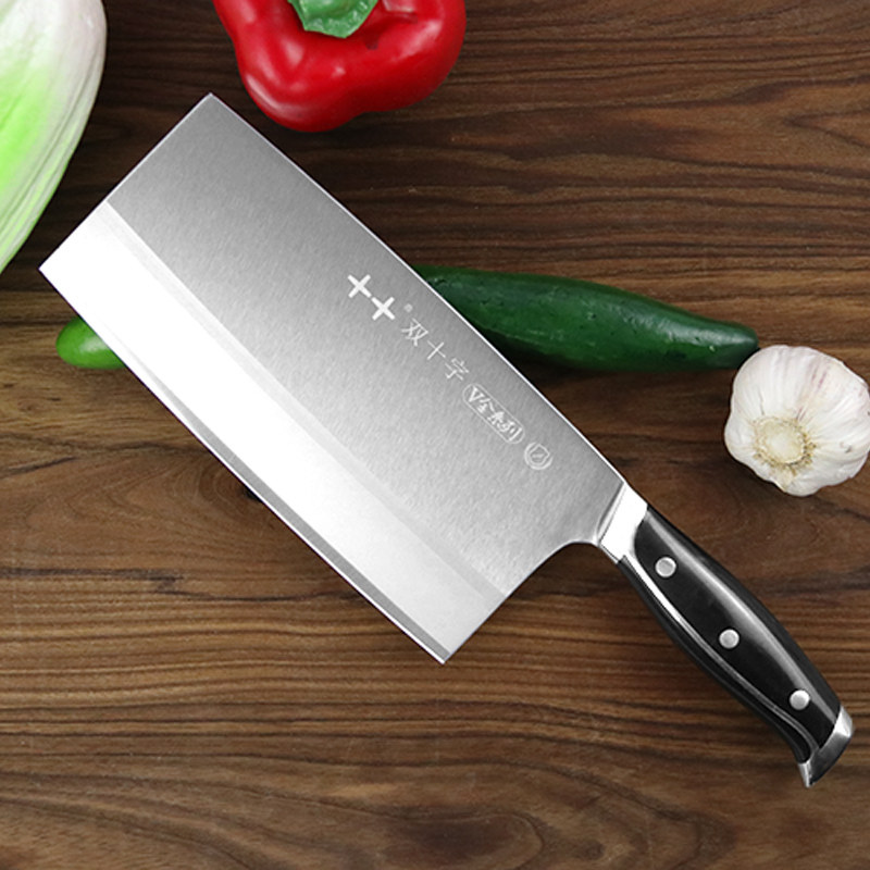 菜刀王麻子刀具不锈钢厨房家用高档金高档切片正品菜刀