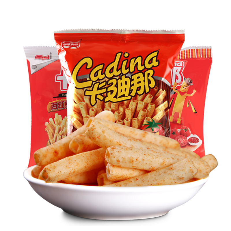 卡迪那台湾进口西红柿味脆薯条6包