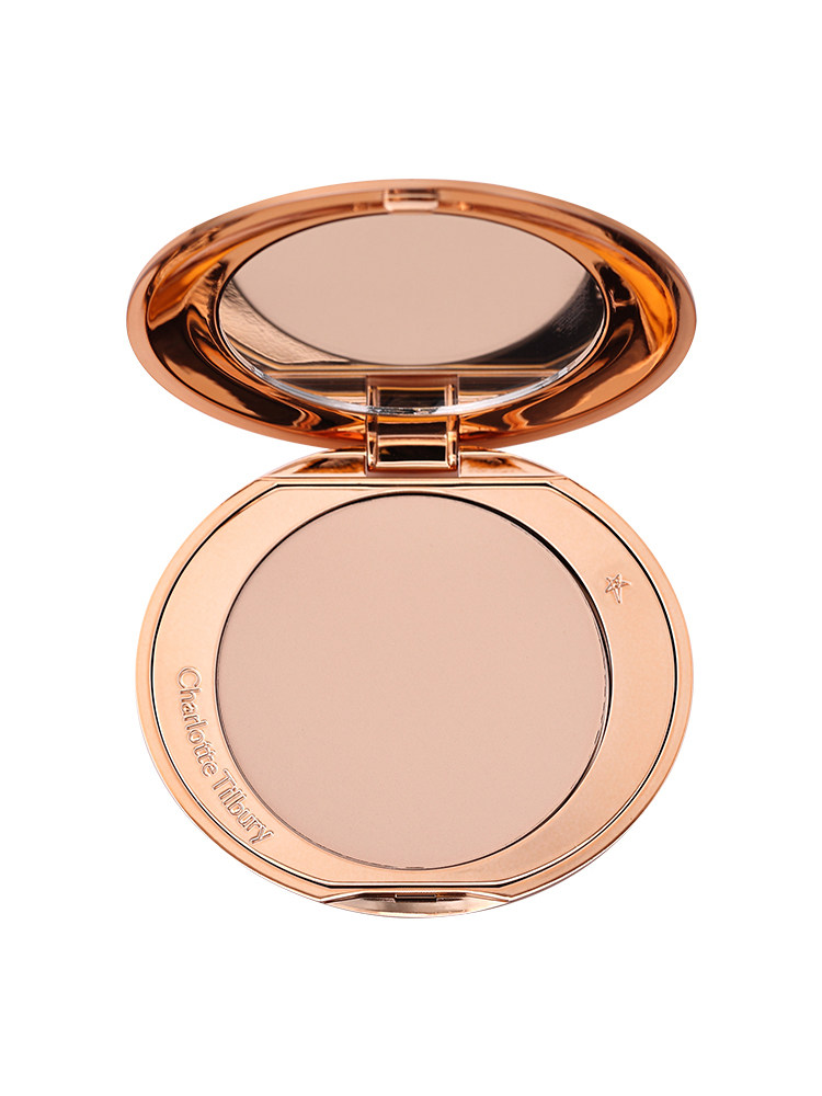 粉扑charlottetilburyct无瑕粉饼磨皮柔焦定妆控油粉饼