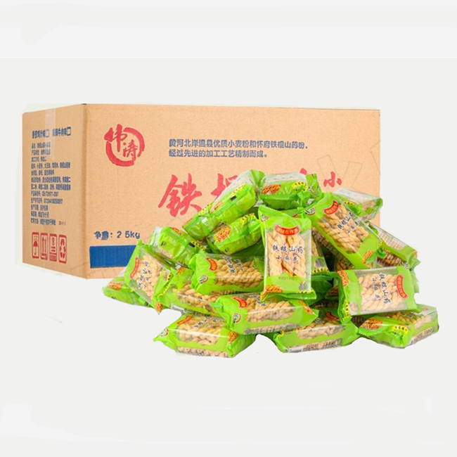 河南焦作特产伟涛韩村人家铁棍山药小麻花1000克休闲零食早餐茶点