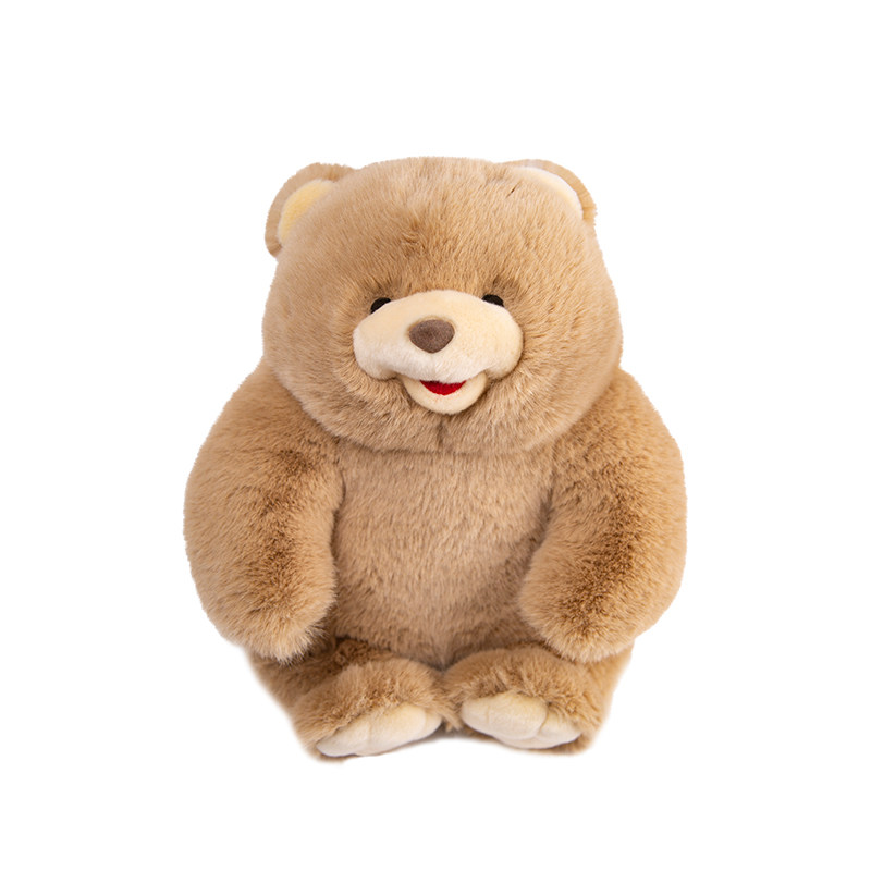 dave小熊熊粉色卡其毛绒玩具公仔玩偶礼物 nuzzle七夕情人节纪念版