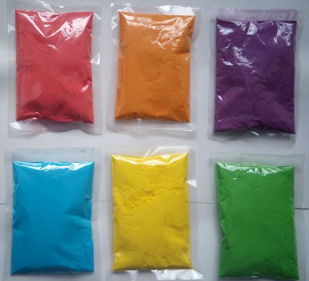 彩跑粉彩色跑粉玉米粉the color run彩虹粉路跑淀粉彩粉100g装