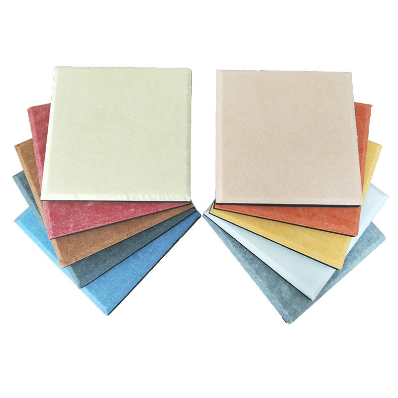 环保聚酯纤维吸音隔音板阻燃卧室ktv隔音神器自粘隔音棉墙体消音