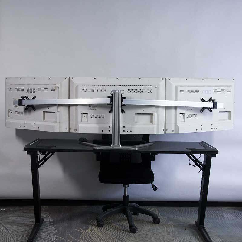 支架三屏显示器桌面三联液晶电脑屏幕挂架游戏拼接电视机架