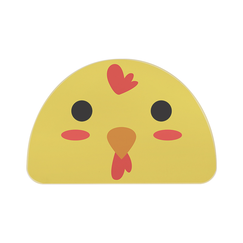 防滑半圆卡通动物可爱企鹅硅藻吸水速干脚垫地垫