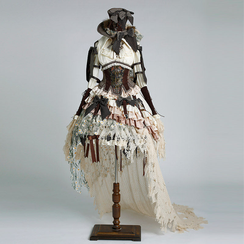 小红帽蒸朋套op鸟笼束腰古典玩偶lolita现货lolita洛丽塔