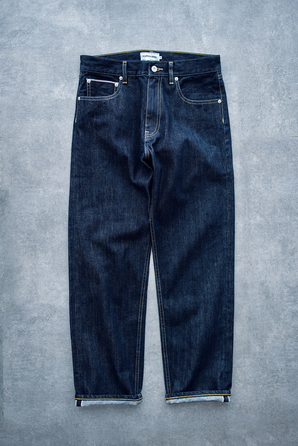 humanimal21aw日本冈山14oz赤耳单宁进口五金牛仔裤牛仔裤