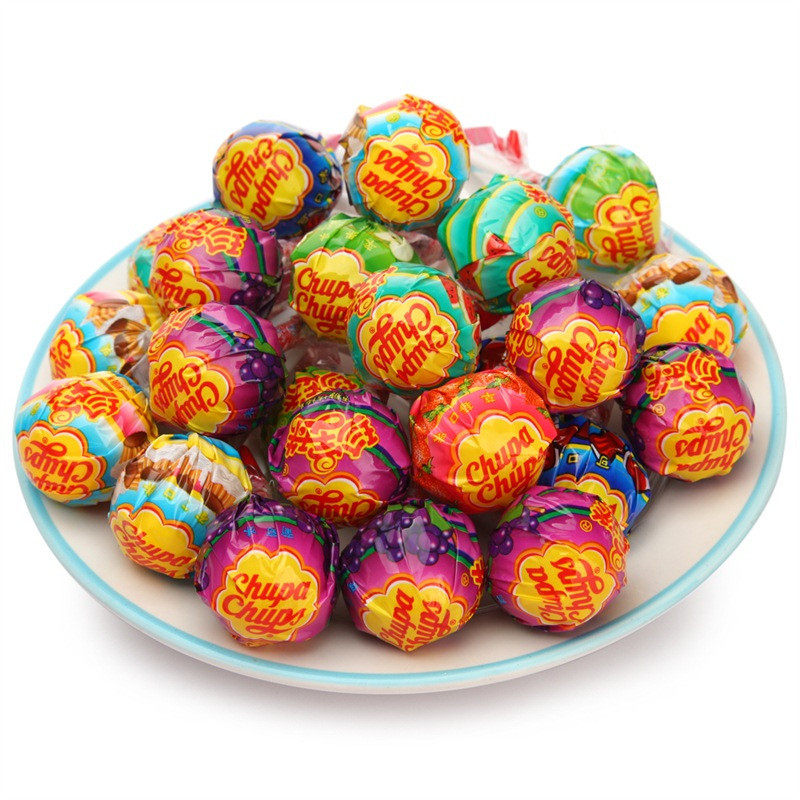 阿尔卑斯珍宝宝珠混合合水果味棒棒糖72支袋装108支传统糖果