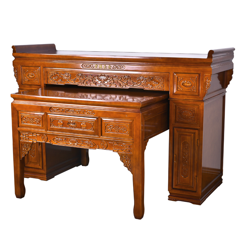 实木供桌佛台家用经济型农村中堂神台供佛桌子供桌