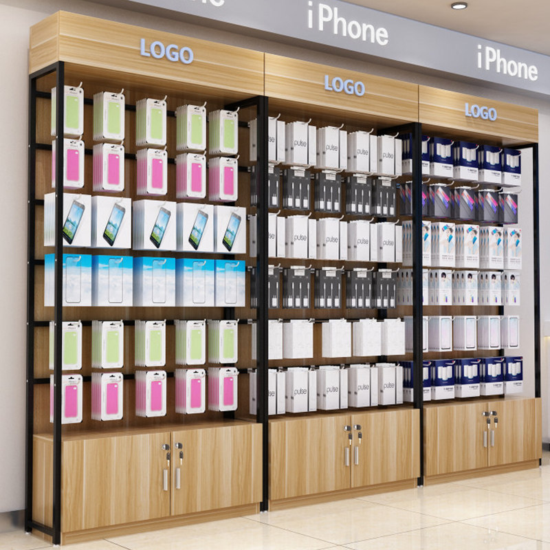 手机店配件展示架超市货架零食货架袜子内裤货架展示架挂钩小货架