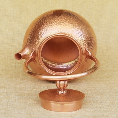 5券后月销 0纯手工脱蜡工艺铸铜壶紫铜壶烧水泡茶煮茶壶功夫茶具商务