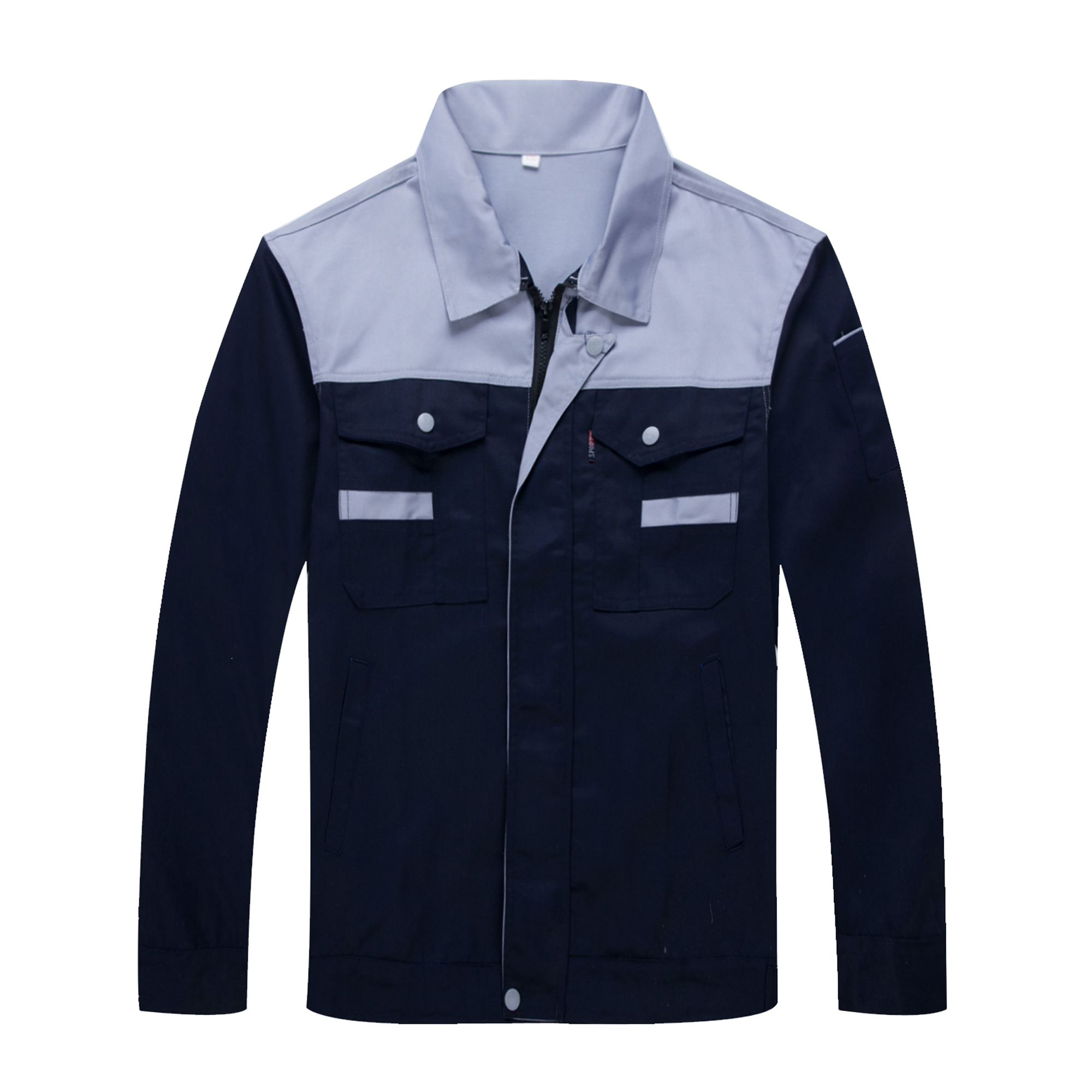 工作服套装男春秋季厚款长袖工地工厂车间汽修工装制服