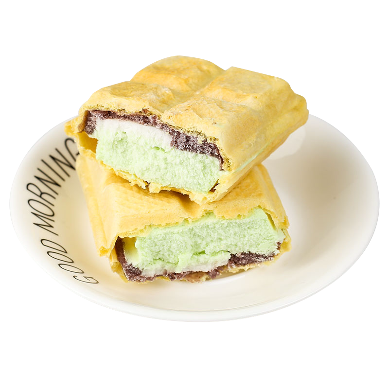 3支丘氏方糕红豆糯米雪糕冰激凌冰棍冷饮冻品冰淇淋