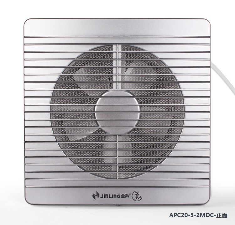 金羚变频排气扇4寸6寸8寸圆形排风扇换气扇卫生间电动百叶抽风机