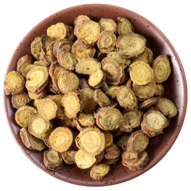 黄芩中药材正宗天然特级茶土纯天然无硫正品500克黄芩