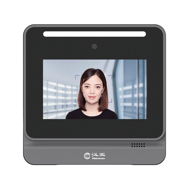 d2d3d5智能面部识别考勤机人脸打卡机刷脸上班签到考勤门禁