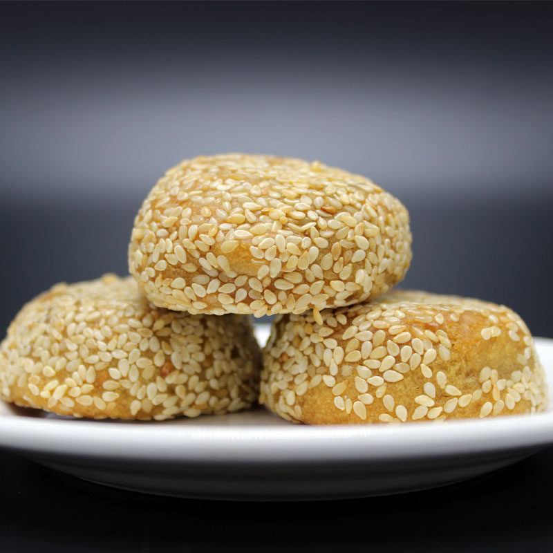 月饼贵州安顺洗沙麻饼老式火腿叉烧豆沙多口月饼