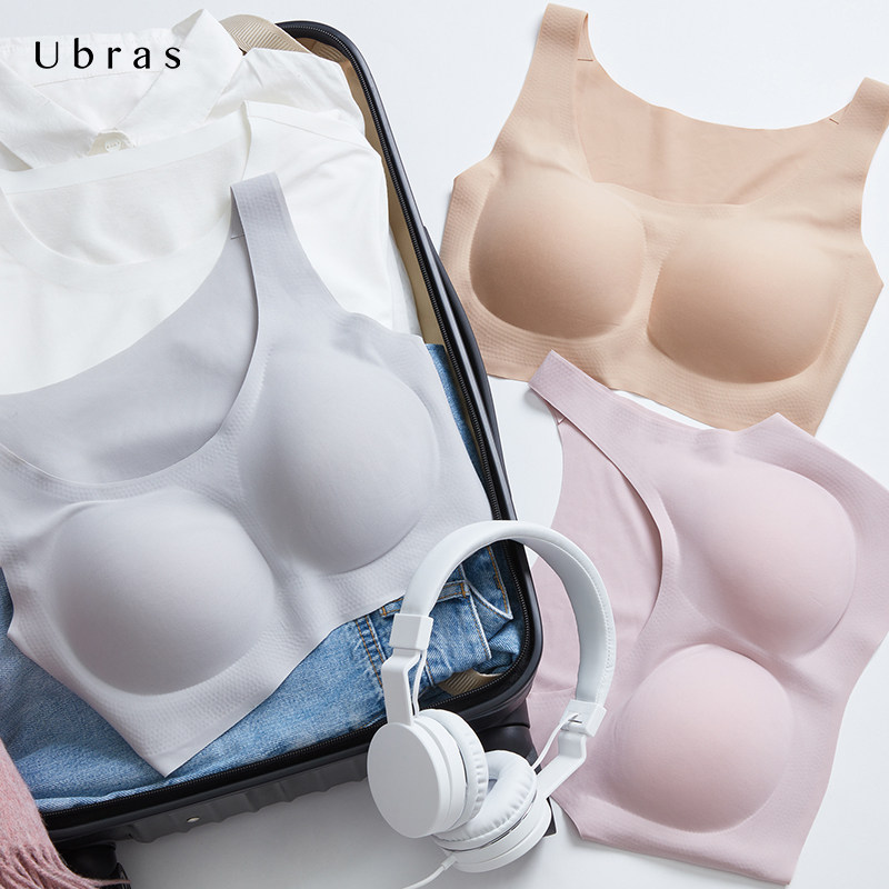 女士服饰 【薇娅推荐】ubras欧阳娜娜同款无尺码文胸无钢圈无痕背心式