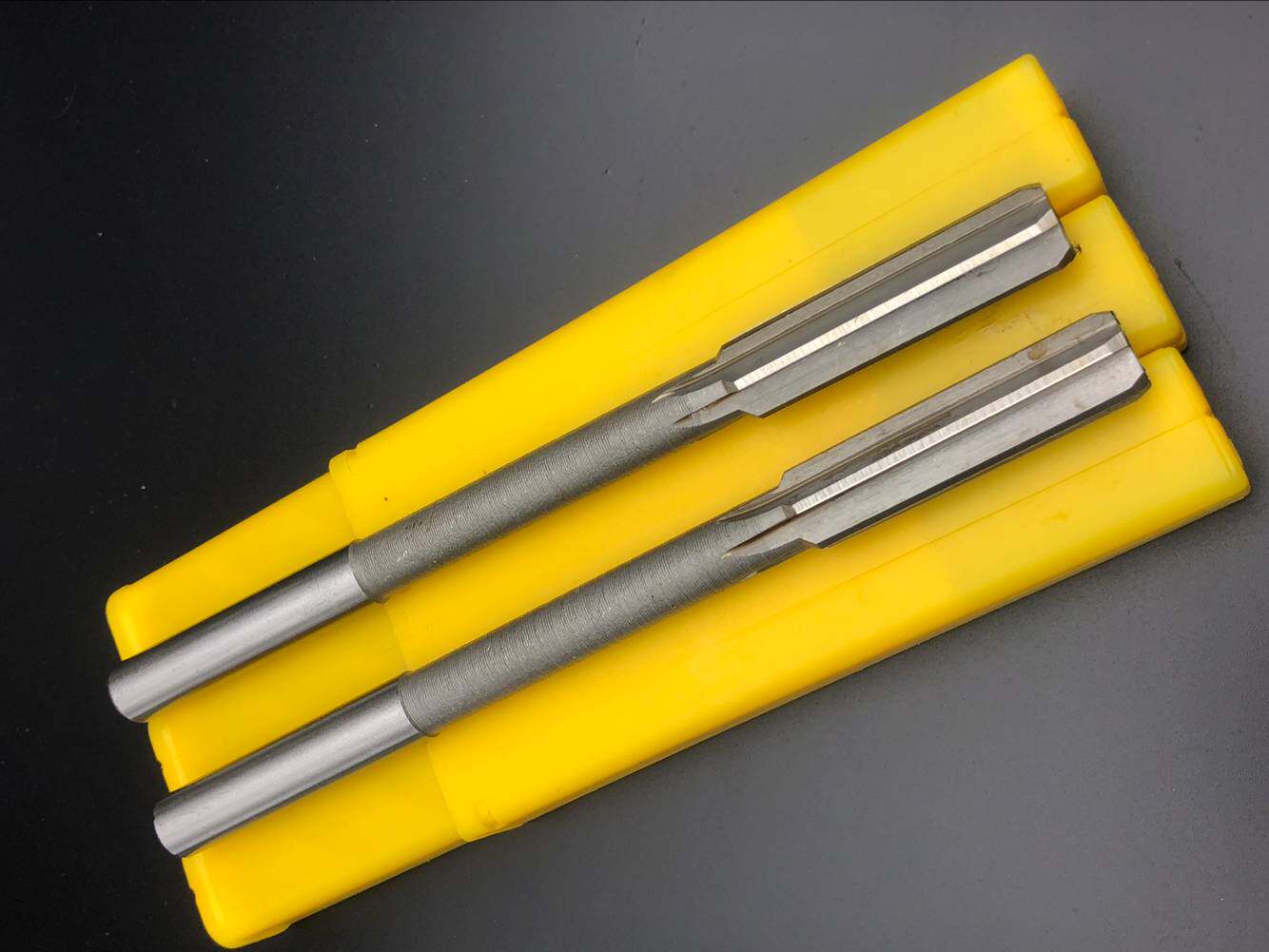 高精度h7高速钢硬质合金直柄机铰刀白钢加长220mm非标机用铰刀