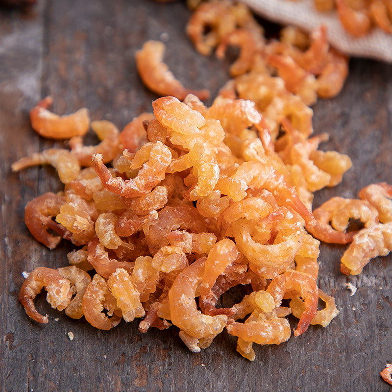 海米干货500克 金钩虾米 小开洋 虾仁无盐海鲜大虾即食金勾