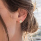 APM Monaco Soleil Golden Earrings Earring Earrings High-End Luxury Chinese Valentine 's Day 생일 선물 APM Monaco Soleil Golden Earrings Earring Earrings High-End Luxury Chinese Valentine 's Day 생일 선물
