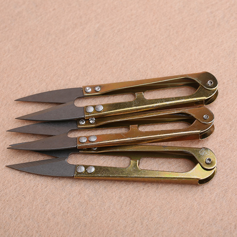 u型剪刀diy手工串珠手链配件工具纱线剪十字绣服装裁线头小剪刀 - 领