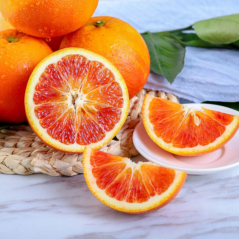 塔罗科血万州玫瑰香橙9斤精品红心甜橙橙子橙