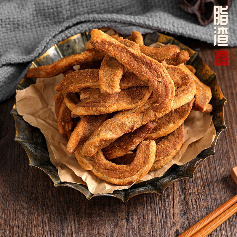 青岛岛城鹏程脂渣香酥猪油油渣干炸五花肉猪猪肉类