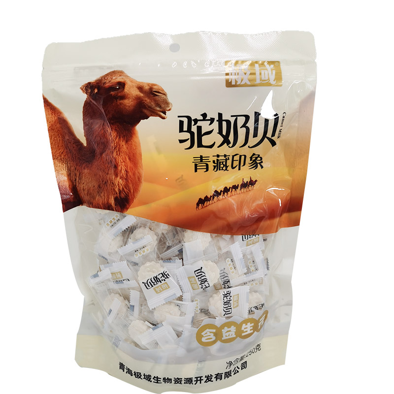 牦牛牛奶青海极域源头乳酪骆驼奶贝250g片含奶片