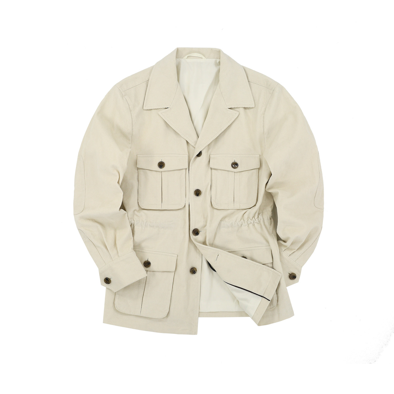 高定生产线灯芯绒猎装safarijacket夹克意式外套夹克