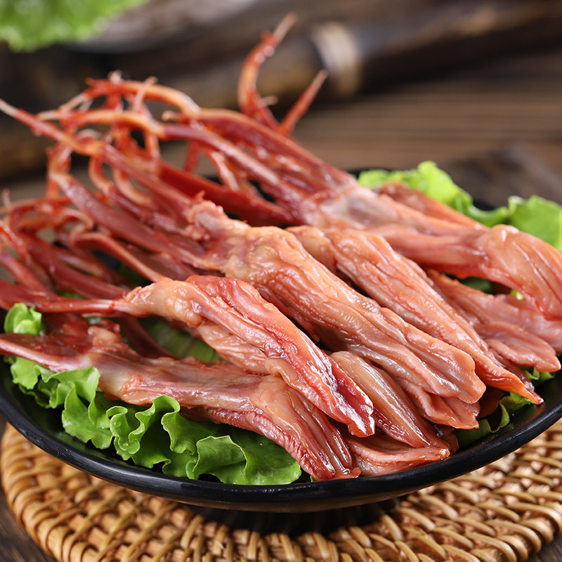 修文鸭舌生鲜温州特产新鲜冷冻舌头腌制散装鸭肉零食