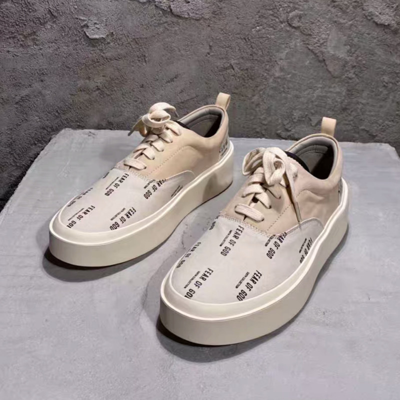 fog101男鞋fearofgod主线sneaker字母弹幕高街休闲板鞋
