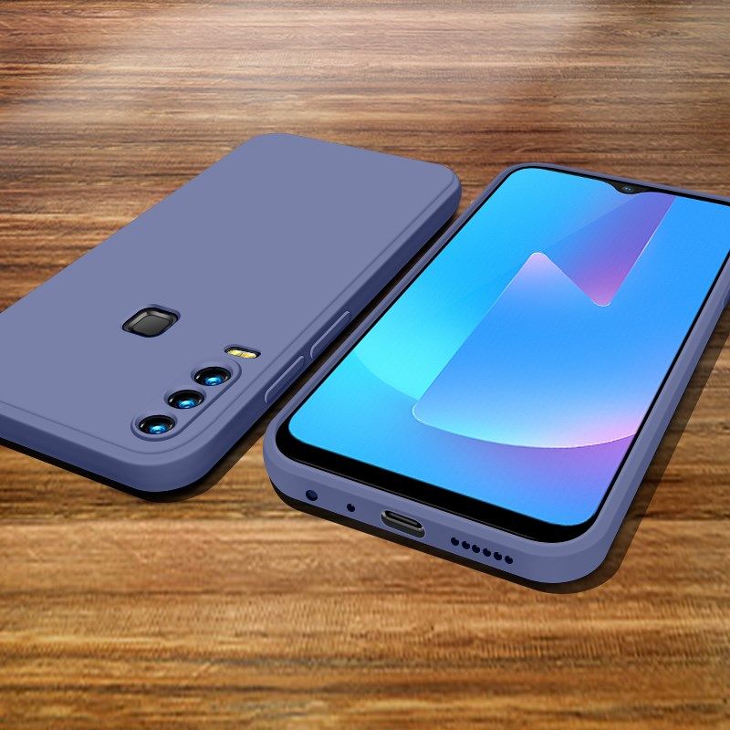 vivoy17硅胶防摔纯色简约男女全包vovoy15精孔viviy手机保护套