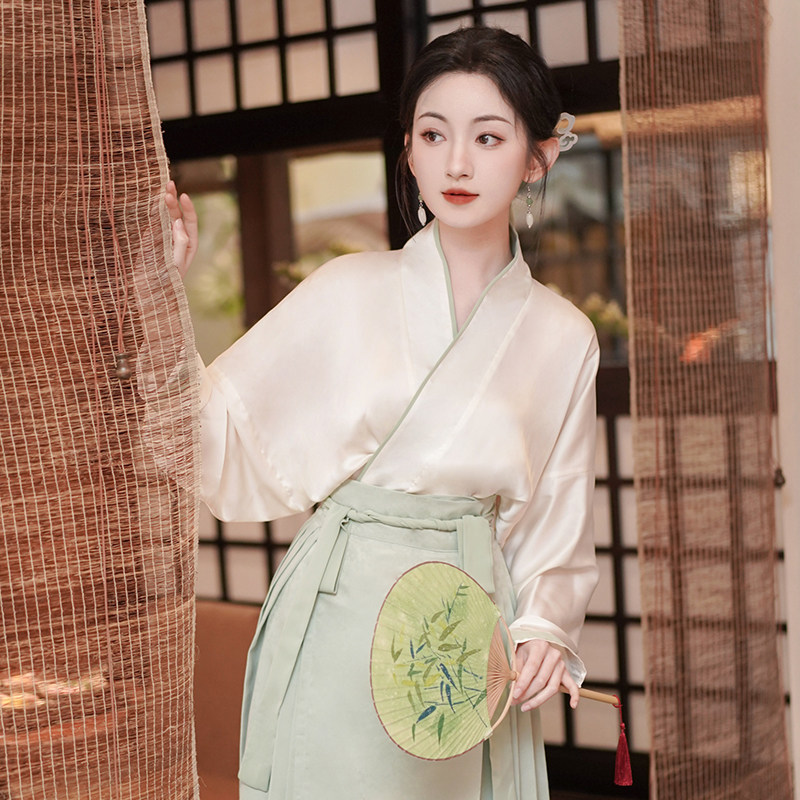 飞机日常古装民国汉服上衣袖上衬衫改良国风汉服