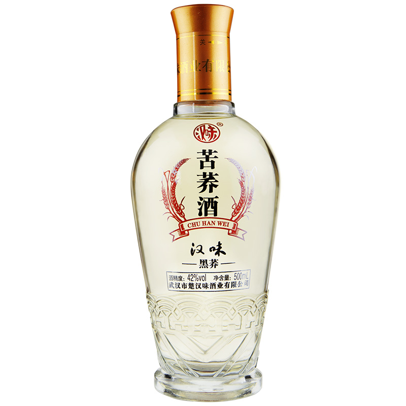 汉味彩荞酒500ml*6瓶整箱配制苦荞酒 礼盒装