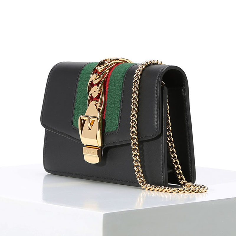 gucci/古驰女包2019新款gg marmont超迷你链条单肩包