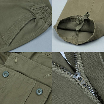 Overalls Men's Casual plus size loose multi-pocket outdoor pure cotton camouflage pants sports cotton pants wear-resistant work pants