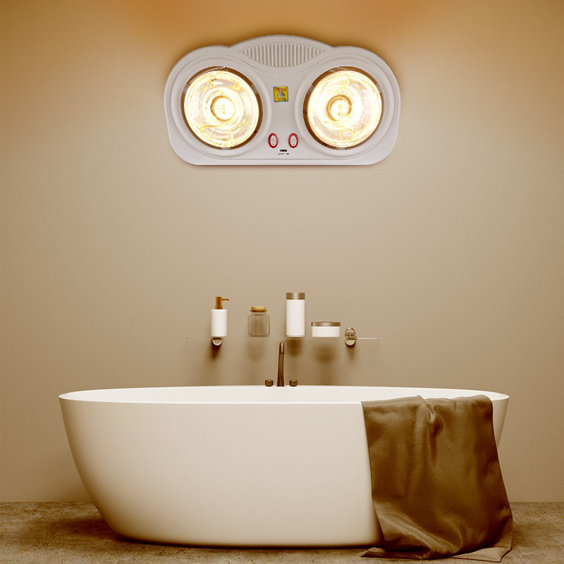 浴霸雷士照明灯壁挂式卫生间挂墙浴室取暖器洗澡间家用灯暖式浴霸