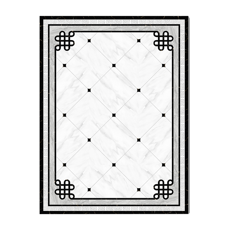 金铭威走廊过道拼花瓷砖入户玄关地板砖新中式客厅地砖抛晶砖拼图