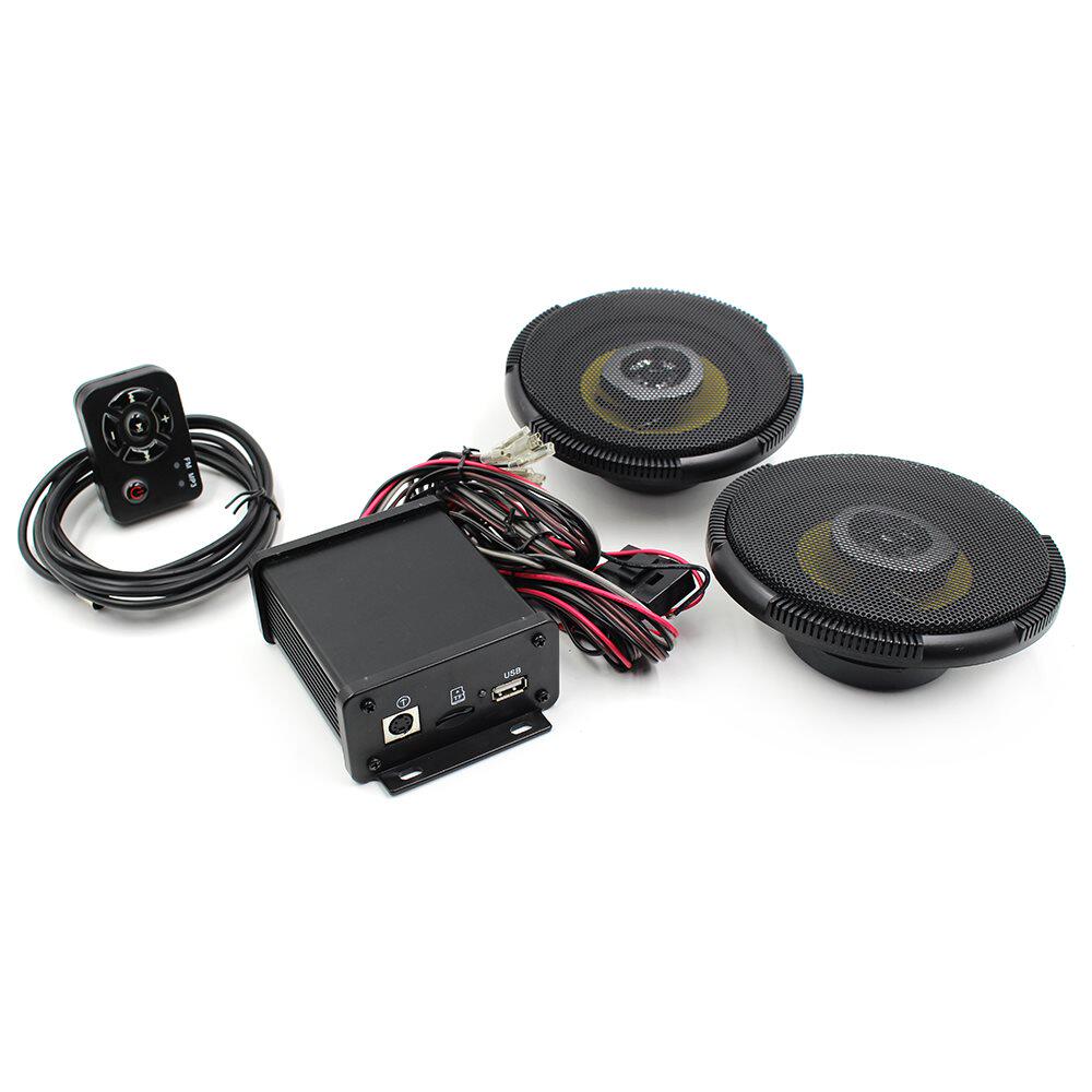 音响摩托车车载mp3蓝牙12v无损四声声道大功率摩托车喇叭