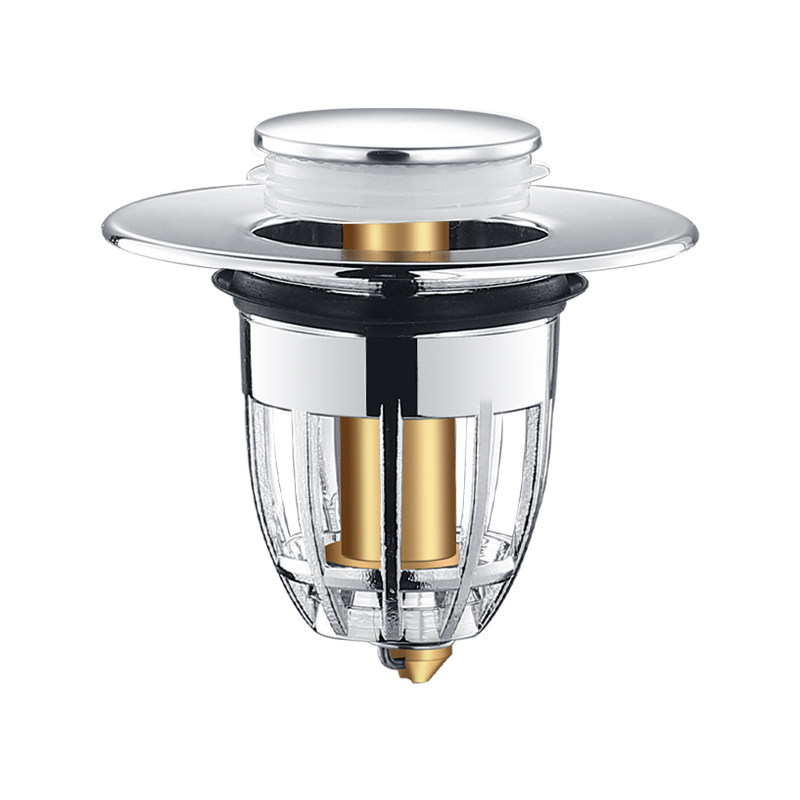 洗手盆下水按压通用排水浴缸堵孔漏水塞子水池水塞