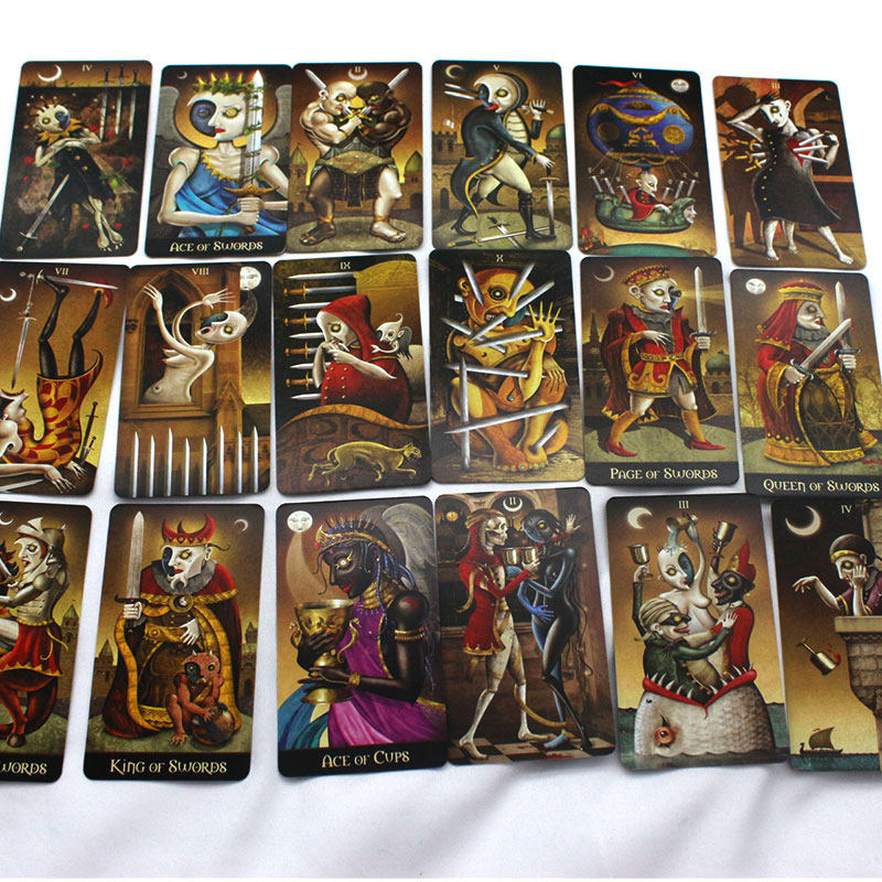 现货deviantmoontarot邪月塔罗收藏全套桌游卡牌桌游卡牌