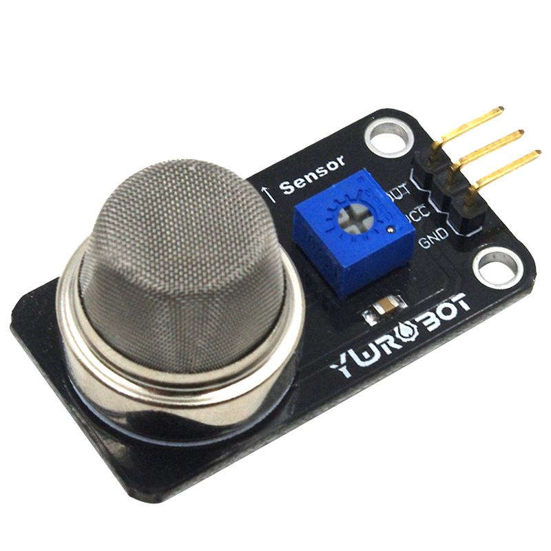 ywrobotstudioarduino电子积木mq2可燃气体传感器arduino系列