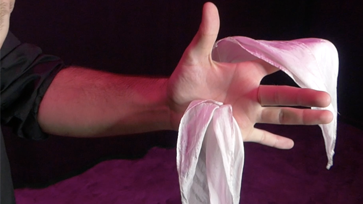 培根魔术丝巾手掌thesilk近景视觉穿透喜剧魔术道具