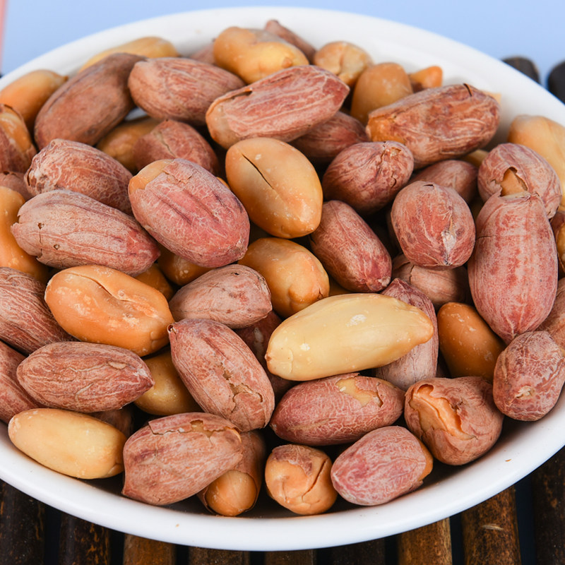 新五香多味酒菜下酒零食休闲装熟5斤1斤散装花生